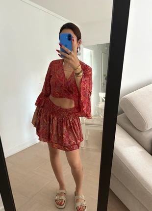 Ensemble jupe bohème rouge, marke: Boheme, zustand: Neu, mit Etikett, größe: Einheitsgröße, 20,00 €, 21,70 € inklusive Vinted-Käuferschutz