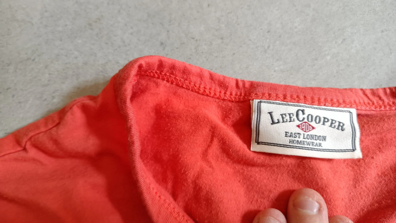 Tee shirt best sale lee cooper homme