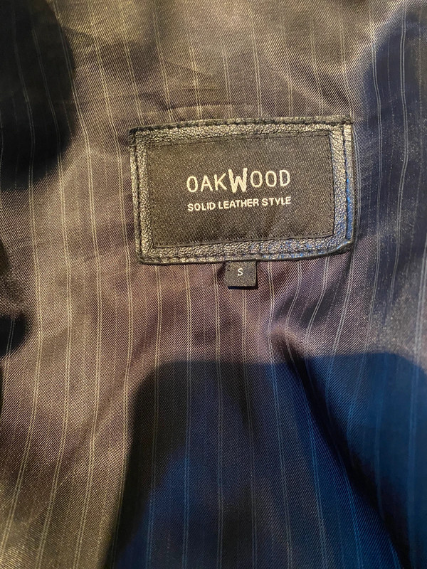 Veste cuir oakwood  4