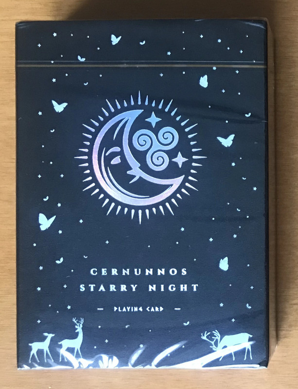 Cernunnos Forest Starry Night - Playing Cards Deck - Carte da Gioco - Introneers Charmie - Nuovo New 1