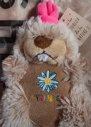 Peluche marmotte., merk: pas de marque, staat: Heel goed, maat: 18-24 maanden / 86 cm, € 2,00, € 2,80 inclusief Kopersbescherming
