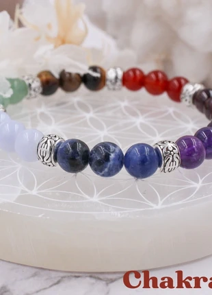 Bracelet pierres Chakras , marca: Atelier Depierre, estado: Nuevo sin etiquetas, 26,00 €, 28,00 € Protección al comprador incluida
