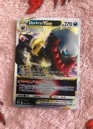 Darkrai vstar 099/089 Pokémon card, brand: Pokémon, condition: Very good, £3.50, £4.38 includes Buyer Protection