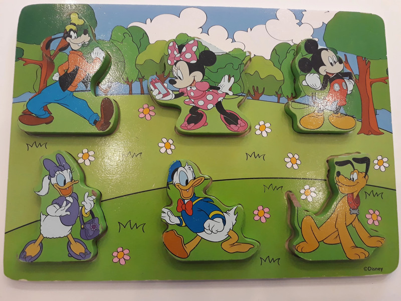 Puzzle en bois Mickey et ses amis