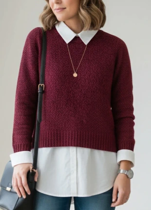 Pullover H&M Borgogna ● Tg M, marke: H&M, zustand: Sehr gut, größe: M / 38 / 10, 8,00 €, 9,10 € inklusive Vinted-Käuferschutz