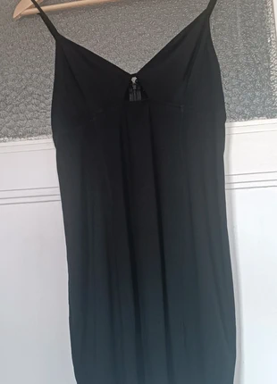 Mini robe noire découpée, brand: H&M, condition: Very good, size: S / 36 / 8, €4.00, €4.90 includes Buyer Protection
