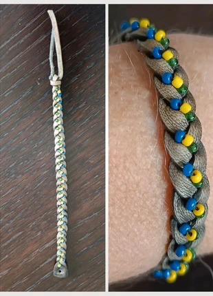 bracciale intreccio giallo verde blu, condizioni: Ottime, €7.00, €8.05 include la Protezione acquisti