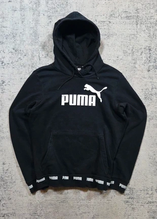 🖤 Sweat à capuche Puma noir femme S Vintage Retro Logo, marca: Puma, estado: Muy bueno, tamaño: S / 36 / 8, 24,95 €, 26,90 € Protección al comprador Pro incluida
