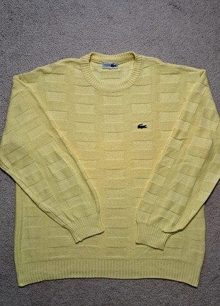 Sweat Lacoste 5 L Jaune 100% Coton Vintage Retro Y2k Old Money, marque: Lacoste, état: Très bon état, taille: L, 80,00 €, 84,70 € Protection acheteurs (Pro) incluse