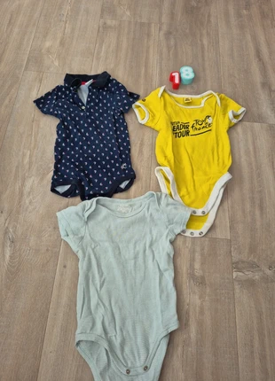 Lot 3 bodies Manches courtes, brand: Petit Bateau, condition: Very good, size: 12-18 months / 80 cm, €2.00, €2.80 includes Buyer Protection