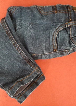 Gevoerde jeansbroek maat 80 unisex van Baby club, brand: Baby Club, condition: Very good, size: 12-18 months / 80 cm, €1.50, €2.28 includes Buyer Protection