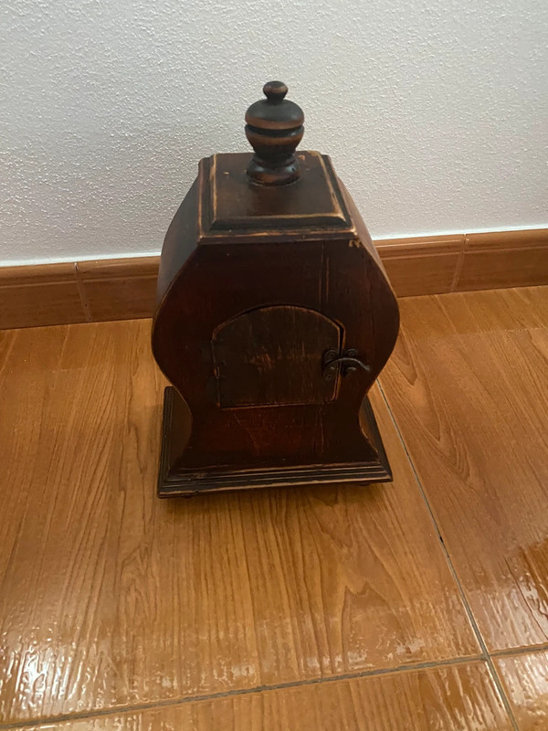 Relógio de madeira antigo 3