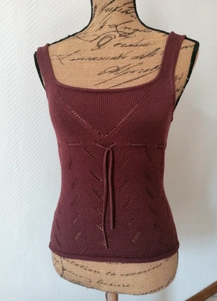Débardeur bordeaux femme, marke: MNG, zustand: Sehr gut, größe: L / 40 / 12, 6,00 €, 7,00 € inklusive Vinted-Käuferschutz