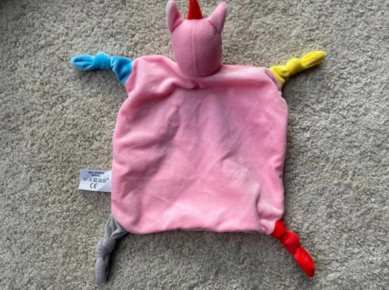Doudou licorne rose cœur Sandy 🌻 - photo numéro 3