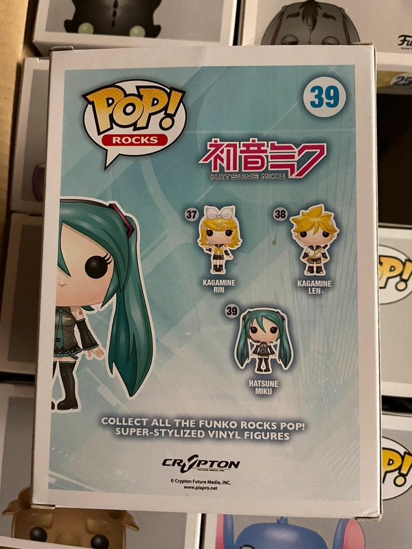 Funko Pop Hatsune Miku 39# Japanese Anime Cartoon Figure Action