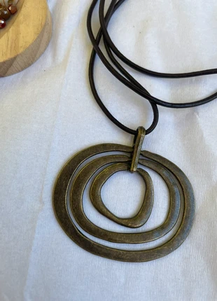 Collar Bruma círculos irregulares bronce vintage, marque: enredadabrand, état: Neuf avec étiquette, 10,99 €, 12,24 € Protection acheteurs incluse