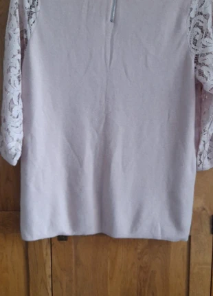 Pretty pink jumper, lace sleeves, brand: Per Una, condition: Very good, size: XL / UK 20-22, £4.00, £4.90 includes Buyer Protection