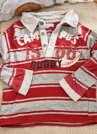 Polo manches longues, brand: In Extenso, condition: Very good, size: 12-18 months / 80 cm, €2.00, €2.80 includes Buyer Protection