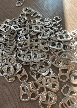 Lot de 140 capsules rondes de canettes pour loisirs créatifs bricolage etc, état: Très bon état, 7,50 €, 8,58 € Protection acheteurs incluse