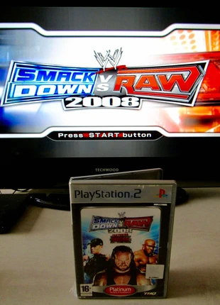 Smackdown Vs Raw 2008 Playstation 2, état: Satisfaisant, 4,90 €, 5,85 € Protection acheteurs incluse