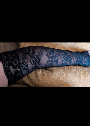 Black lace type sleeve with no fingers,goth,emo,punk, cosplay, condition: New without tags, size: One size, £2.20, £3.01 includes Buyer Protection Pro