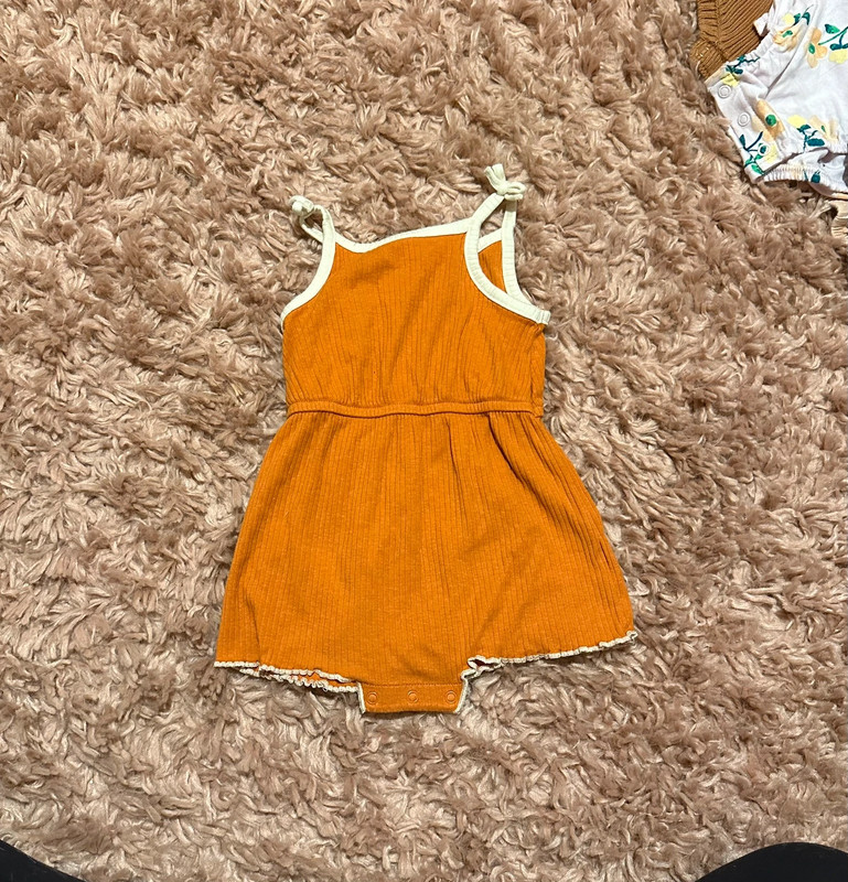 Cat & Jack Baby Girl Romper 1