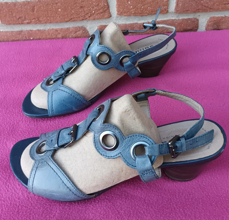 Sandalen *Jana *Gr.40(7) 1x getragen   Beschreibung beachten 3