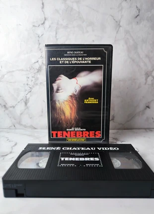 Darío Argento - Ténèbres - 1987 VHS Française René Chateau Originale, staat: Heel goed, € 18,00, € 19,60 inclusief Kopersbescherming