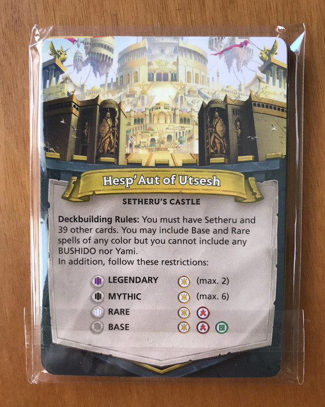 Skytear Horde Monoliths - Kickstarter Exclusive Castle Promo Cards Pack - Nuovo New 3