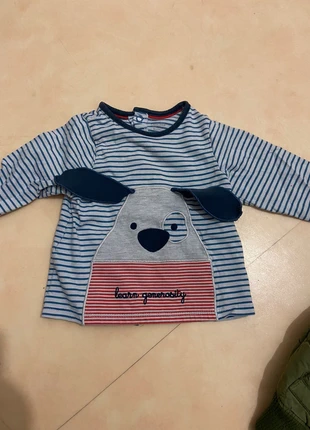 Pull garçon , merk: Obaïbi, staat: Heel goed, maat: 9-12 maanden / 74 cm, € 2,00, € 2,80 inclusief Kopersbescherming