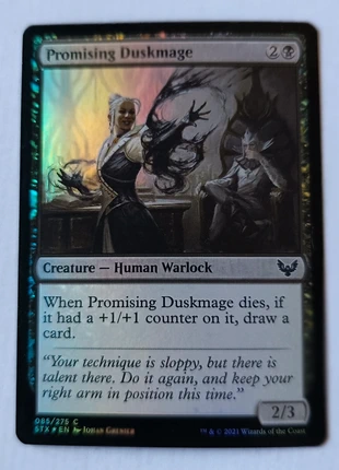 Magic the Gathering Mtg Promosing Duskmage STX 85/275 Foil eng, marke: Magic: The Gathering, zustand: Sehr gut, 2,00 €, 2,80 € inklusive Vinted-Käuferschutz