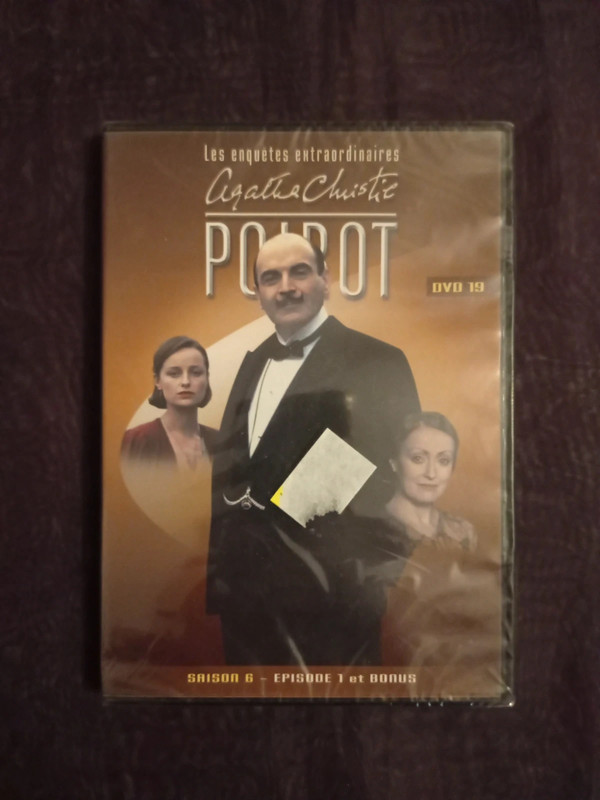 Les enquêtes extraordinaires d'Agatha Christie : Poirot - Dvd 19 - #michaellefevre