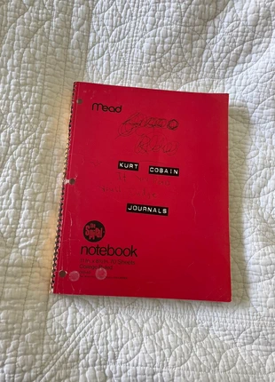 Nirvana Kurt Cobain Journal, condition: Very good, £10.00, £11.20 includes Buyer Protection