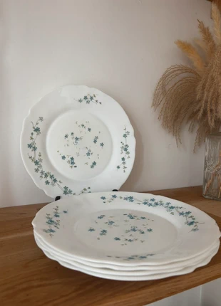 Vintage lot de 5 assiettes Arcopal véronica myosotis, brand: Arcopal, condition: Satisfactory, €9.00, €10.15 includes Buyer Protection