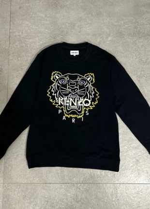 Kenzo | Sweat Tigre | Noir | M | Paris Classic, brand: Kenzo, condizioni: Ottime, taglia: M, €39.00, €41.65 include la Protezione acquisti