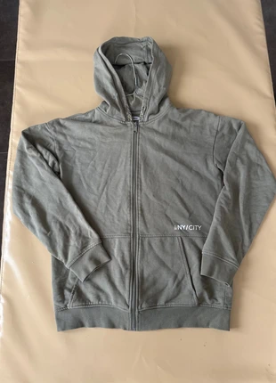 Sweat à capuche ample zippé, brand: Gémo, condition: Very good, size: XS, €5.00, €5.95 includes Buyer Protection