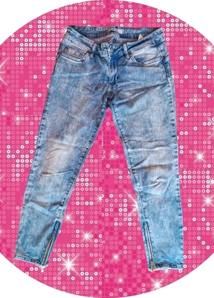 ●Y2K Liu Jo Jeans w/ Rhinestones & Zips – Size 27●, marke: Liu Jo, zustand: Sehr gut, größe: M / 38 / 10, 25,00 €, 26,95 € inklusive Vinted-Käuferschutz