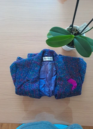 Veste  en laine vintage, merk: Weinberg Paris, staat: Nieuw zonder prijskaartje, maat: XL / 42 / 14, € 35,00, € 37,45 inclusief Kopersbescherming