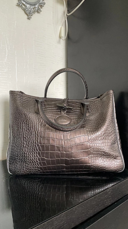 Roseau discount longchamp croco