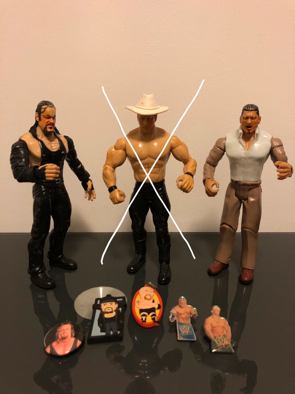 Wrestling WWE Smackdown Raw action figure pupazzi Under Taker Batista John Cena Rey Mysterio Vinted