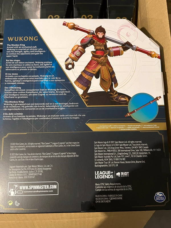 Wukong Figure League Of Legends