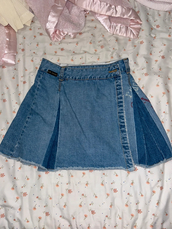 Vintage lucky brand denim skirt 1