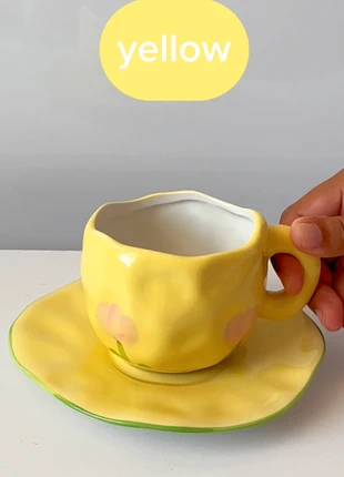 Mug Fleurs céramique, merk: Mug, staat: Nieuw met prijskaartje, € 15,00, € 16,45 inclusief Kopersbescherming