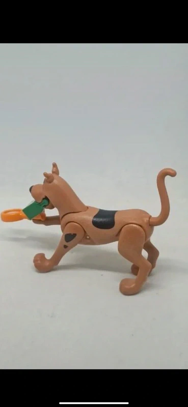 Chien Scooby doo avec croquettes et loupe de détective playmobil - photo numéro 2