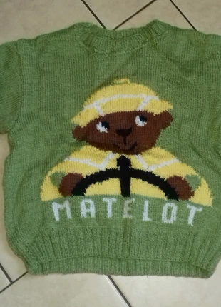Pull garçon 8 ans tricoté main "Matelot", marke: Fait Main, zustand: Sehr gut, größe: 8 Jahre / 128, 9,00 €, 10,15 € inklusive Vinted-Käuferschutz