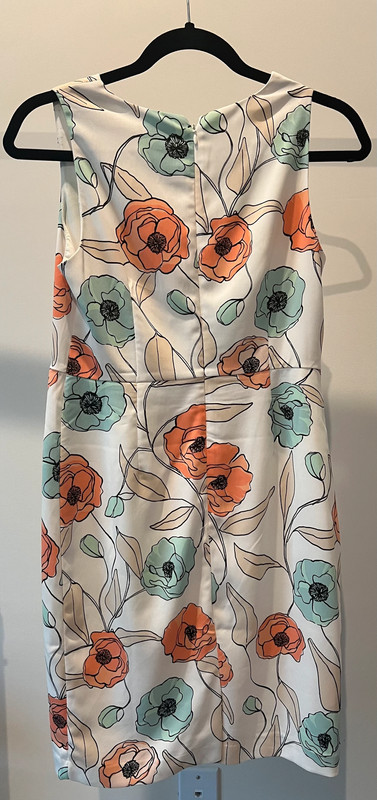 Flower printed dress 2