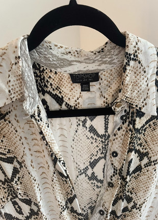 Snake sales dress topshop