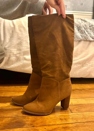 Bottes hautes camel, marca: éram, estado: Muito bom, tamanho: 38, €22.00, €23.80 inclui Proteção do Comprador