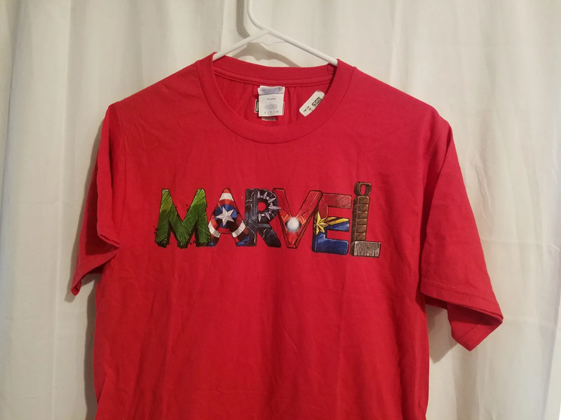 Marvel S tshirt 2