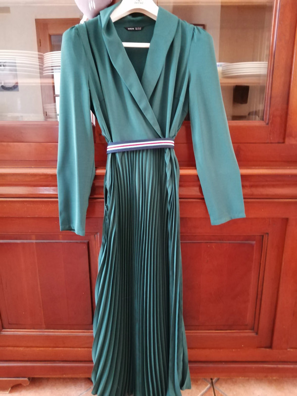 Shein robe longue cheap verte